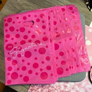 Mary Kay Pink Polka Dot Merchandise Bags-Lot of 51